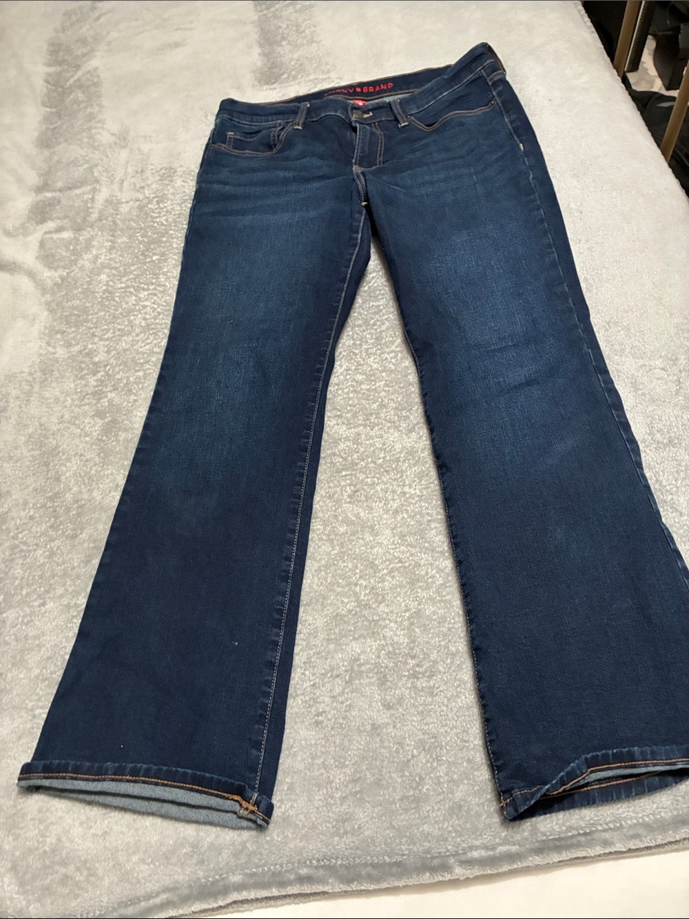 Lucky Brand Indigo Wide Leg Jeans with Flare